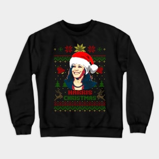 Kamala Harris Christmas Crewneck Sweatshirt